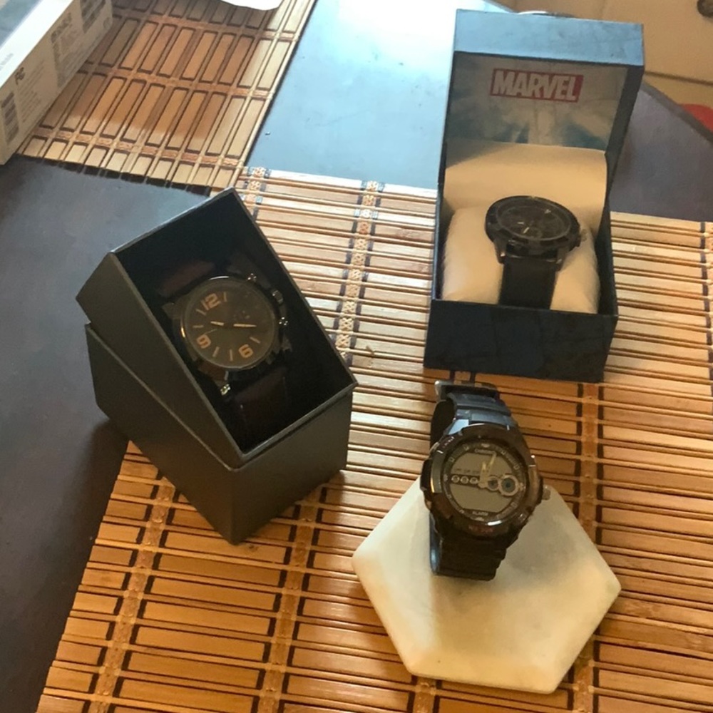 Three Watches Brand “New” 2 with box